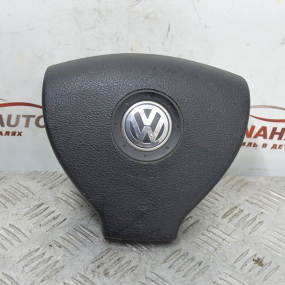 Подушка безпеки Volkswagen Passat B6 Golf V 2003-2010 Подушка в кермо Фольксваген Пассат б6 1K0880201P