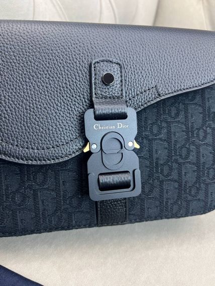 Месенджер Dior Saddle Gray сiра c858 | Зображення 1