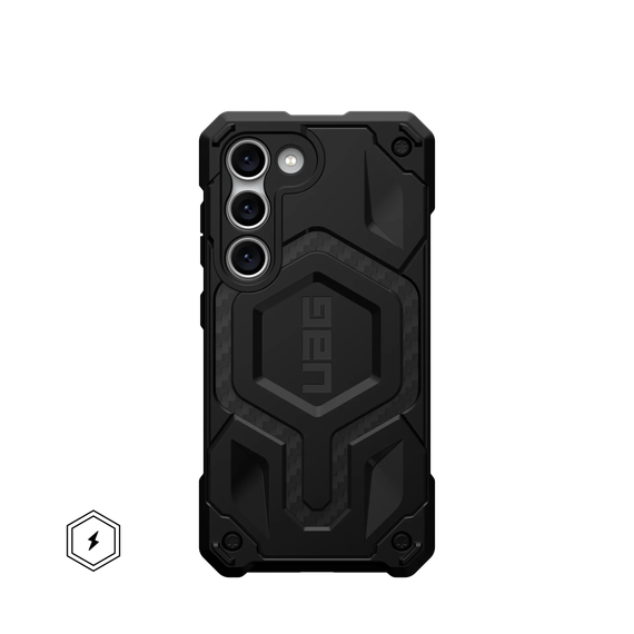 Чохол UAG для Samsung Galaxy S23 Monarch Pro, Carbon Fiber (214144114242)