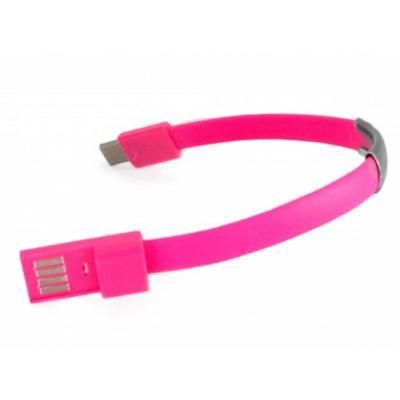 Дата кабель USB 2.0 AM to Type-C 0.18m pink Extradigital (KBU1780) | Зображення 1