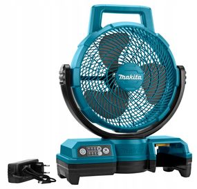 Вентилятор акумуляторний Makita DCF203Z (235 мм, 2-3.1 м/с, LXT, AC, без акумуляторів та зарядного пристрою)