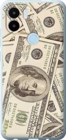 Чехол на Xiaomi Redmi A1 Plus Доллары "3016u-2942-17620"