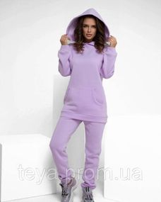 Спортивний костюм для жінок колір бузковий розмір 5XL FI_002168