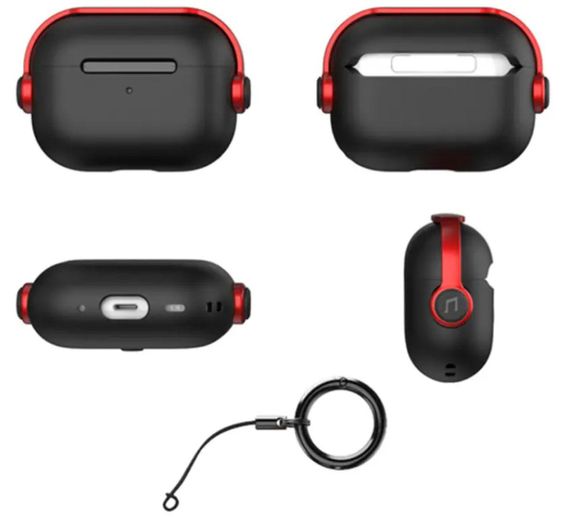 Силіконовий чохол Primo Headphone для AirPods 4 - Black | Зображення 7