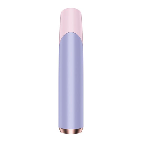 Вакуумний стимулятор Satisfyer Bold Kiss Violet, магнітна технологія 3D Air Pulse, 30 режимів роботи | Зображення 2