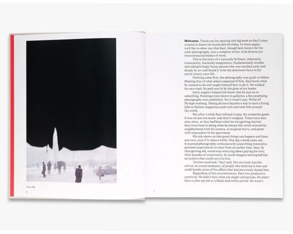 Книга про фотографию Saul Leiter: The Centennial Retrospective Лучшие фотографы мира книги для фотографов | Зображення 2