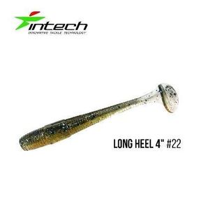Силиконовая приманка, Съедобный силикон Intech Интеч Long Heel 4"6 шт #22