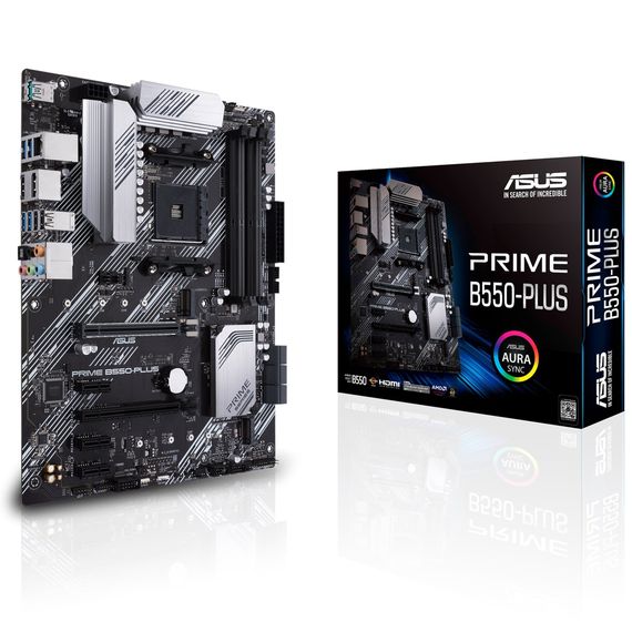 Материнcька плата ASUS PRIME B550-PLUS sAM4 B550 4xDDR4 M.2 HDMI DP ATX 90MB14U0-M0EAY0 | Зображення 7