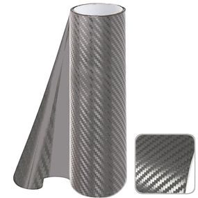 Декоративна плівка 1.52м х 30м 3D Carbon GE-08 темно-сiра
