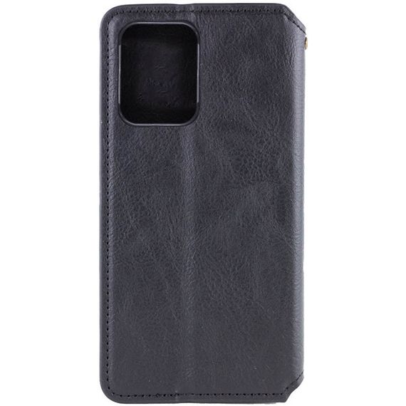 Кожаный чехол-книжка GETMAN Cubic (PU) для Realme 10 4G Черный | Зображення 2