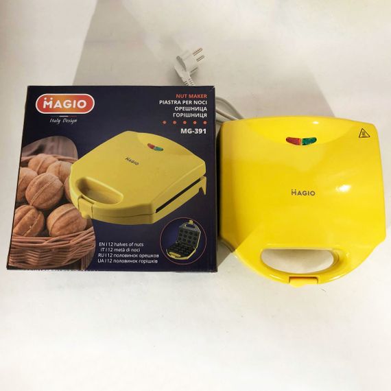 Функціональна вафельниця MAGIO МG-391, Якісна вафельниця для вафель Потужна AV-64 | Зображення 7