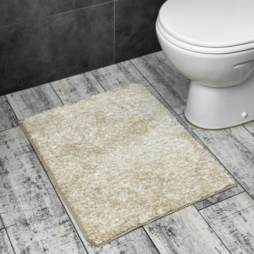Килимок для ванної 60*50см Comfort бежевий поліестер Дариана | Зображення 4