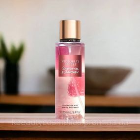Парфюмированный спрей для тела Victorias Secret Strawberries & Champagne 250 мл
