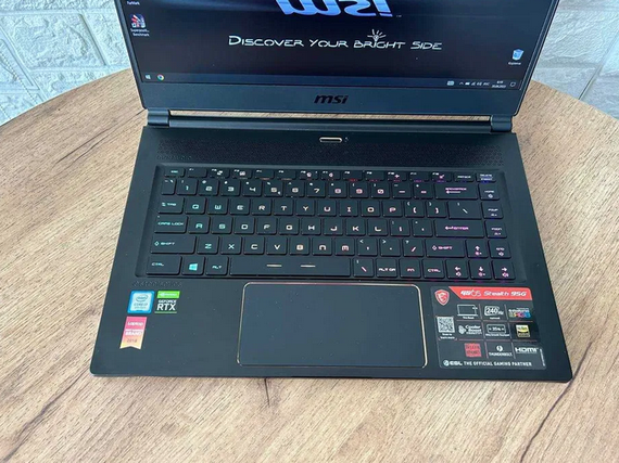 Ноутбук MSI GS65 9SG 15.6" FHD IPS 240Hz i7 9750H 32Gb SSD 512Gb RTX2080MaxQ   Б/В | Зображення 2