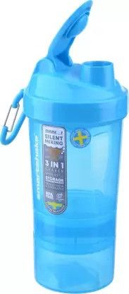 Шейкер спортивний SmartShake Original2GO 600ml Neon Blue | Зображення 5