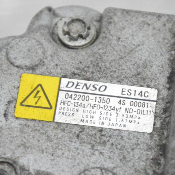 Компресор кондиціонера 1.5 H Toyota Yaris III 2010-2020 Компресор кондиціонера Тойота Яріс 3 0422001350 | Зображення 6