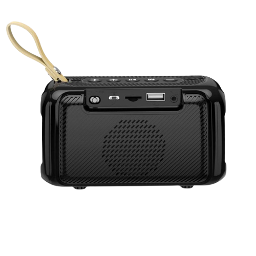 Портативна колонка XPRO BR17 5Вт USB, AUX, FM, Bluetooth чорна (ЦУ-00033703) | Зображення 4