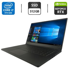 Ігровий ноутбук Intel Whitebook QC7 / 15.6" (1920x1080) IPS / Intel Core i7-9750H (6 (12) ядер по 2.6 - 4.5 GHz) / 16 GB DDR4 / 512 GB SSD / nVidia GeForce RTX 2070, 8 GB GDDR6, 256-bit / WebCam б/в