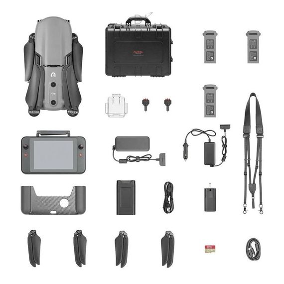 Дрон Autel EVO II Dual Rugged Bundle (640T) V3 Special version, FCC, Anti-Interference, Grey (102001752) | Зображення 9
