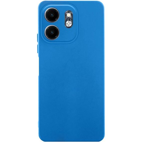 Чохол TPU GETMAN Liquid Silk Full Camera для Infinix Smart 9 4G / Hot 50i Синій / Royal blue