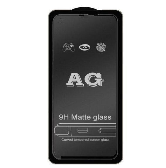 Захисне скло Full Glue Matte для телефону Samsung Galaxy A60 2019 ( SM-A606 ) - Black