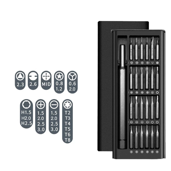 Набор отверток 25 в 1 магнитные Биты Phillips Torx Hex Precision DIY разборный миникейс