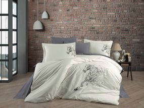 Постільна білизна Maribor Elegance Poplin 200 х 220 см Royal Krem