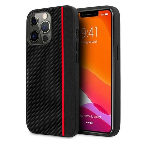 Чохол накладка Primolux CFC для Apple iPhone 15 Pro Max - Black&Red
