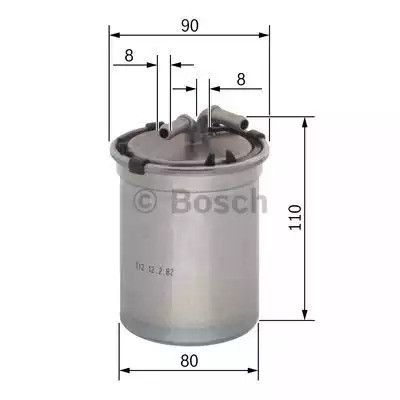 Фільтр паливний AUDI A1, SEAT TOLEDO, BOSCH (0450906500) | Зображення 4