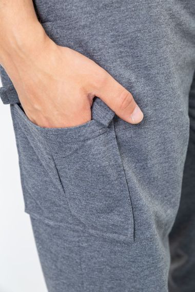 Спорт чоловічі штани, колір сірий, 244R41206 | Зображення 4