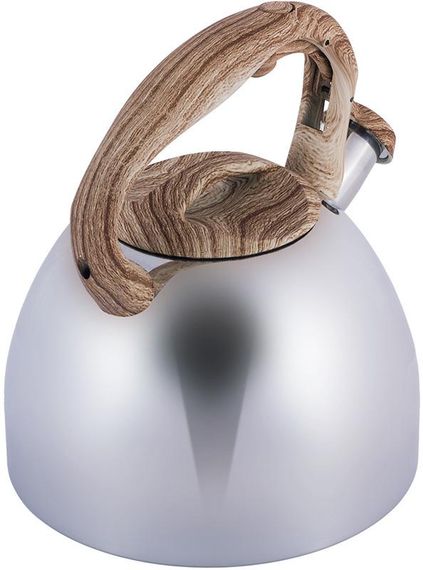 Чайник Kamille Whistling Kettle 2.7л з нержавіючої сталі сатин зі свистком | Зображення 4