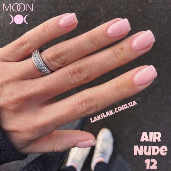 Гель лак Moon Full Air Nude №12 нежное пралине 8мл