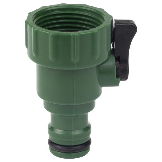 Кран запірний Grad в/р 3/4" з адаптером на конектор 1/2" (ABS) (5016985) | Зображення 2