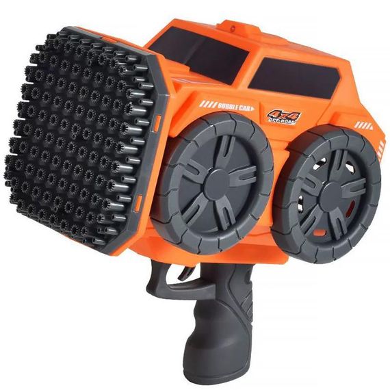 Пистолет с мыльными пузырями SHT KB1294 Car на 139 отверстий + 2xbottle 60ml Orange | Зображення 2