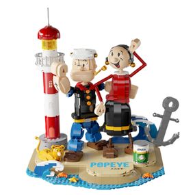 Конструктор Pantasy Popeye Папай с Оливой (86401)