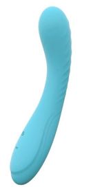 Вібратор Turquoise lover 10 режимів вібрації колір бірюзовий Sex Aura