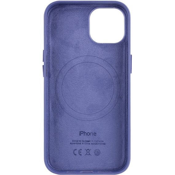 Шкіряний чохол Leather Case (AA Plus) with MagSafe для Apple iPhone 12 Pro Max (6.7") | Зображення 1