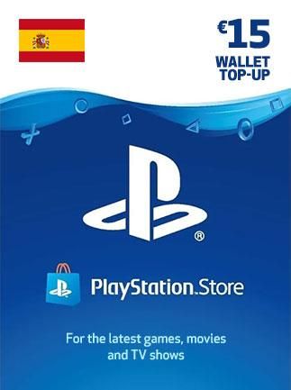 PlayStation Network Gift Card 15 EUR - PSN SPAIN