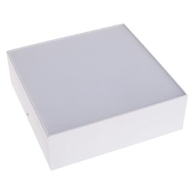Светильник потолочный накладной LED FLF-84 15W NW WH