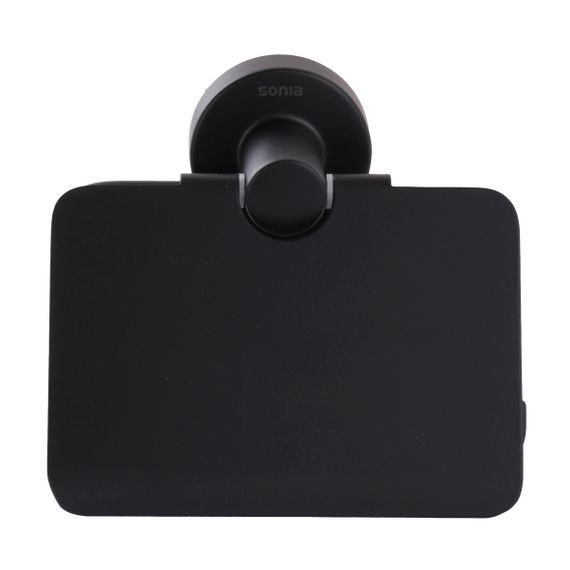 Тримач туалетного паперу з кришкою Sonia ASTRAL BLACK 185207 (000026855) | Зображення 5