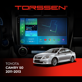 Штатна магнітола Torssen 2K Toyota Camry 50 2011-2013 F9432 4G Carplay DSP з кнопками