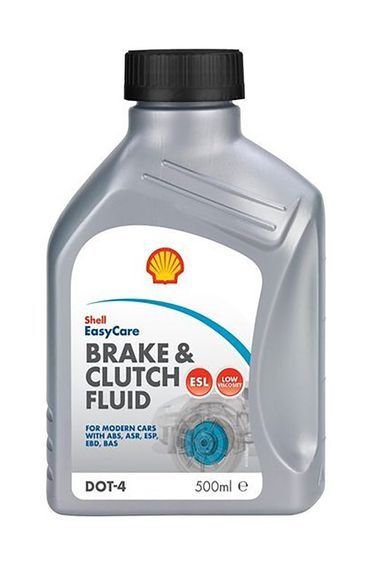 Гальмівна рідина Shell Brake & Clutch fluid DOT4 ESL 500мл.