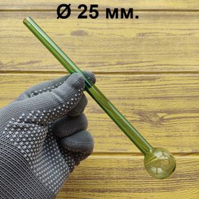 Стеклянная трубка Extra Hit Oil Green