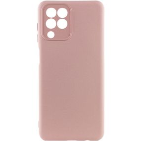 Чохол TPU GETMAN Liquid Silk Full Camera для Samsung Galaxy M33 5G Рожевий / Pink Sand