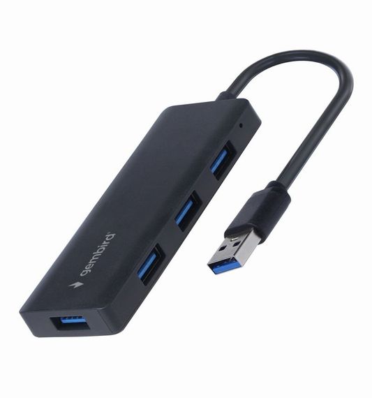 Хаб Gembird UHB-U3P4-03 на 4 порти USB 3.1