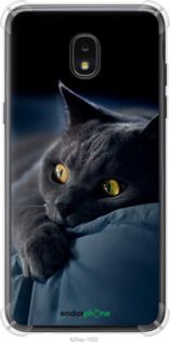 Чохол на Samsung Galaxy J7 2018 Димчастий кіт "825sp-1502-2448"