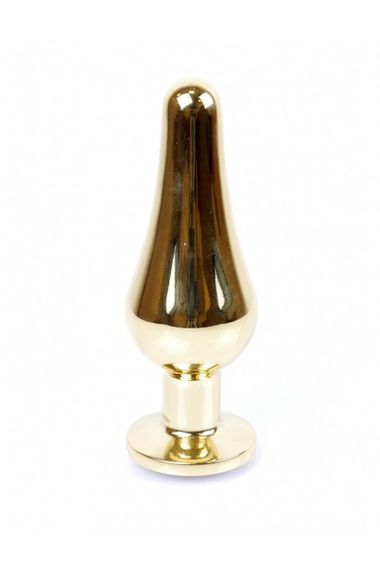 Анальна пробка з рожевим каменем Plug-Jewellery Gold BUTT PLUG-Rose | Зображення 6