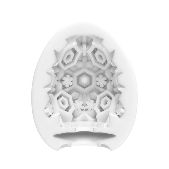 Мастурбатор-яйце Tenga Egg Snow Crystal з охолоджувальним лубрикантом | Зображення 1