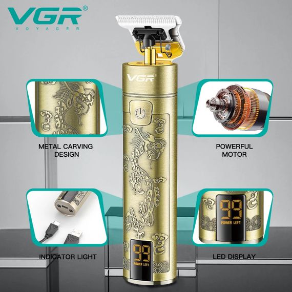 Машинка для стрижки бездротова XPRO VGR-076 (41247-076_460) | Зображення 3