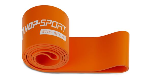 Резинка для фітнесу Hop-Sport 37-109кг HS-L083RR помаранчева | Зображення 2